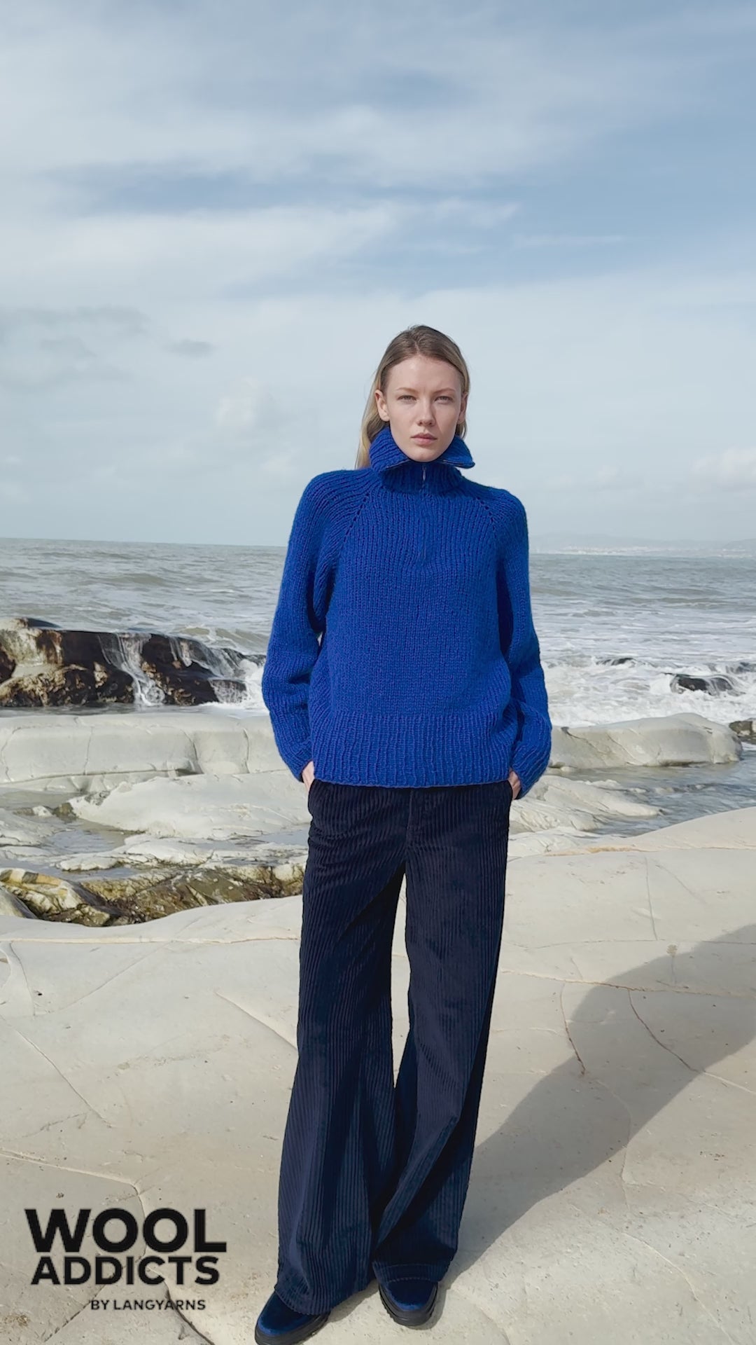 CONTINUUM Sweater Pattern Kit in PROMISE by WOOLADDICTS | WOOLADDICTS #17-002