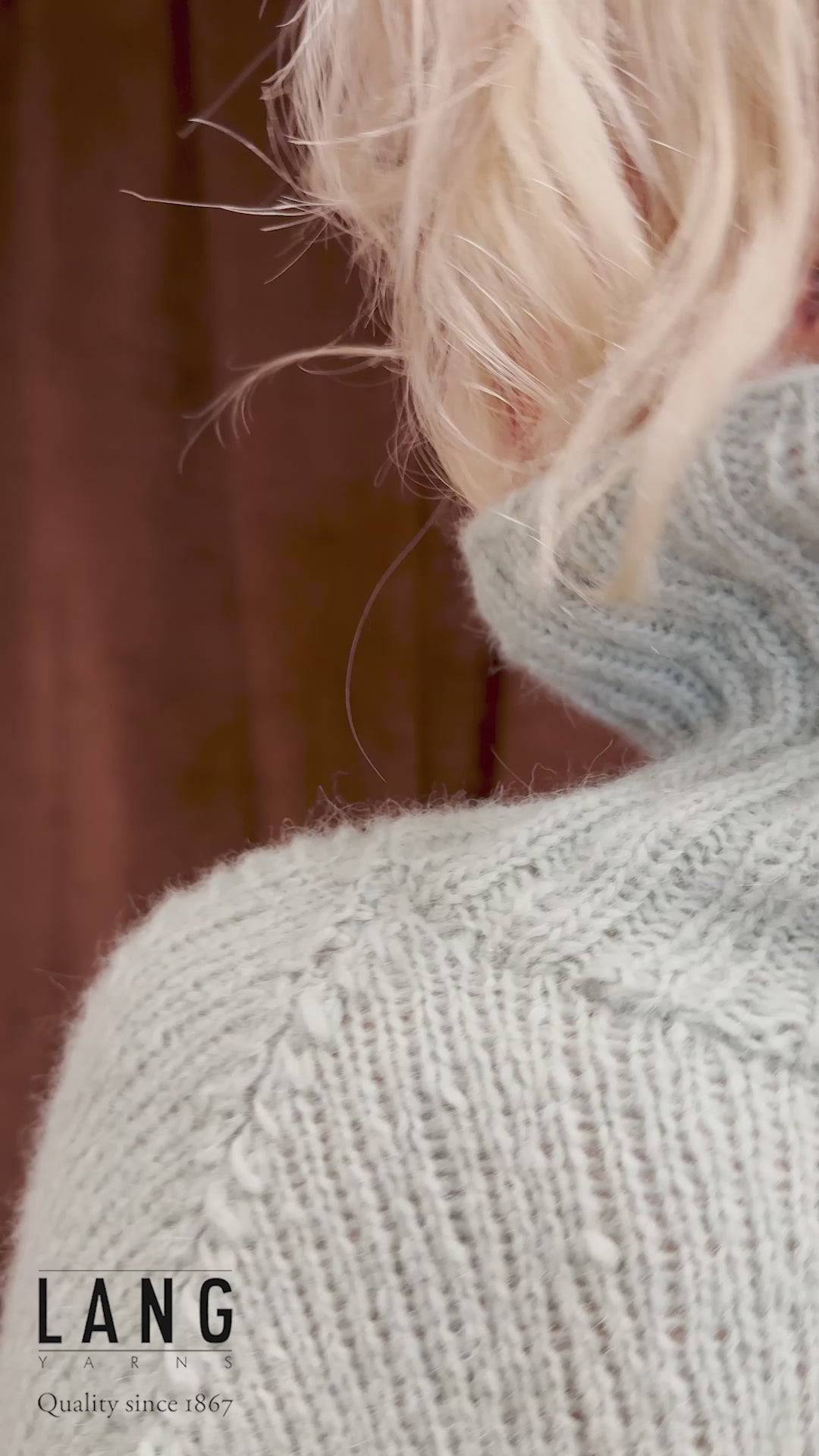 JAMILA Sweater Pattern Kit in MALOU LIGHT by LANGYARNS | Fatto a Mano 282-026