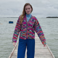 SALTWATER Crochet Cardigan Pattern Kit in MOVE 8 PLY by WOOLADDICTS | WOOLADDICTS #17-028