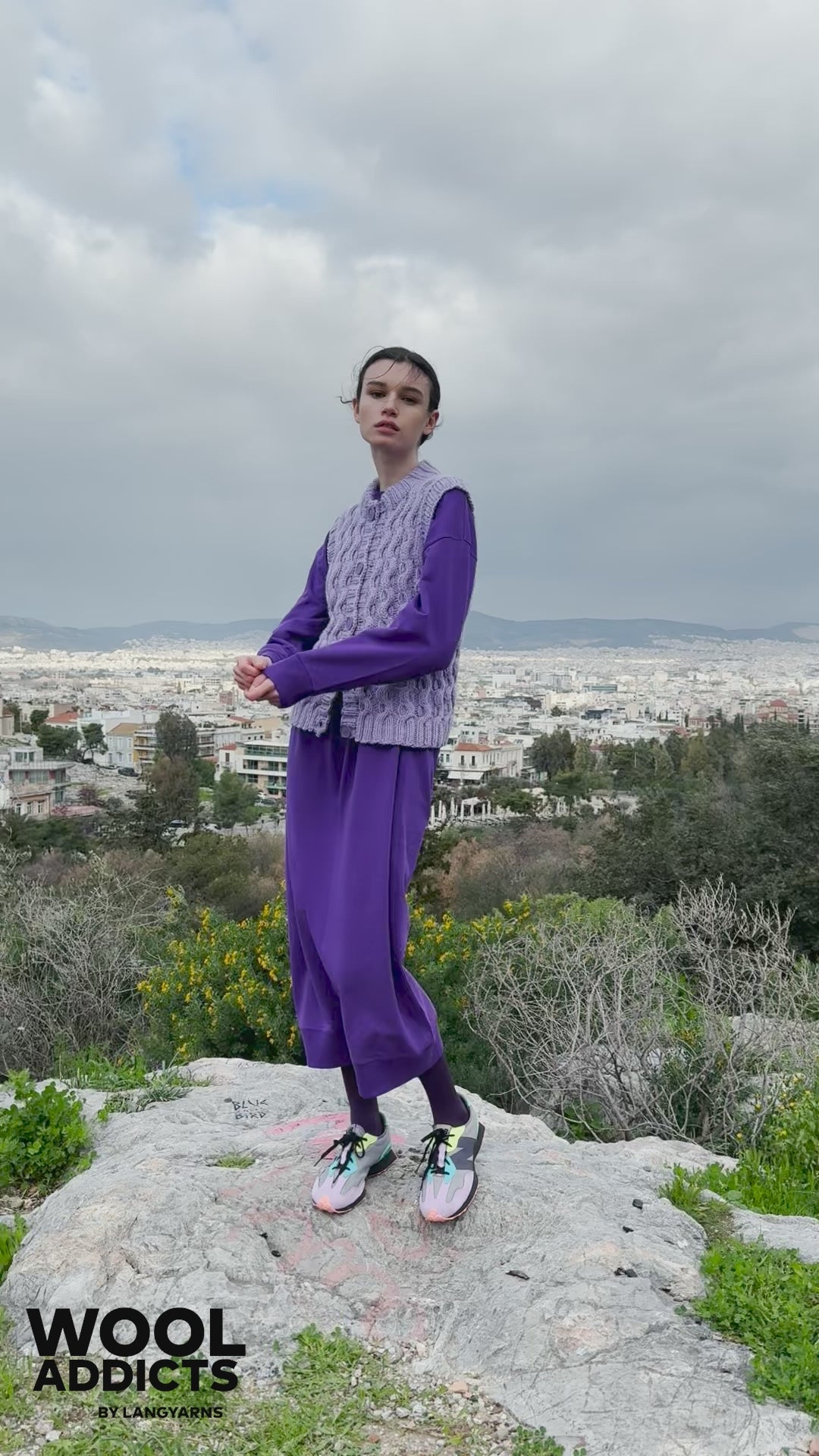 MORNING-MIST Vest Pattern Kit in GLORY by WOOLADDICTS | WOOLADDICTS #15-005