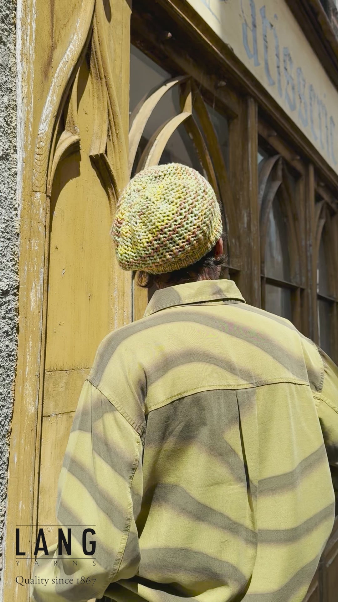 CINDY Hat Pattern Kit in LISBOA by LANGYARNS | Punto 82-012