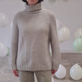 ELEANOR Sweater Pattern Kit in MALOU LIGHT by LANGYARNS | Fatto a Mano 278-015