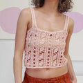 ANAIS Crochet Top Pattern Kit in BELLE by LANGYARNS | Fatto a Mano 288-011