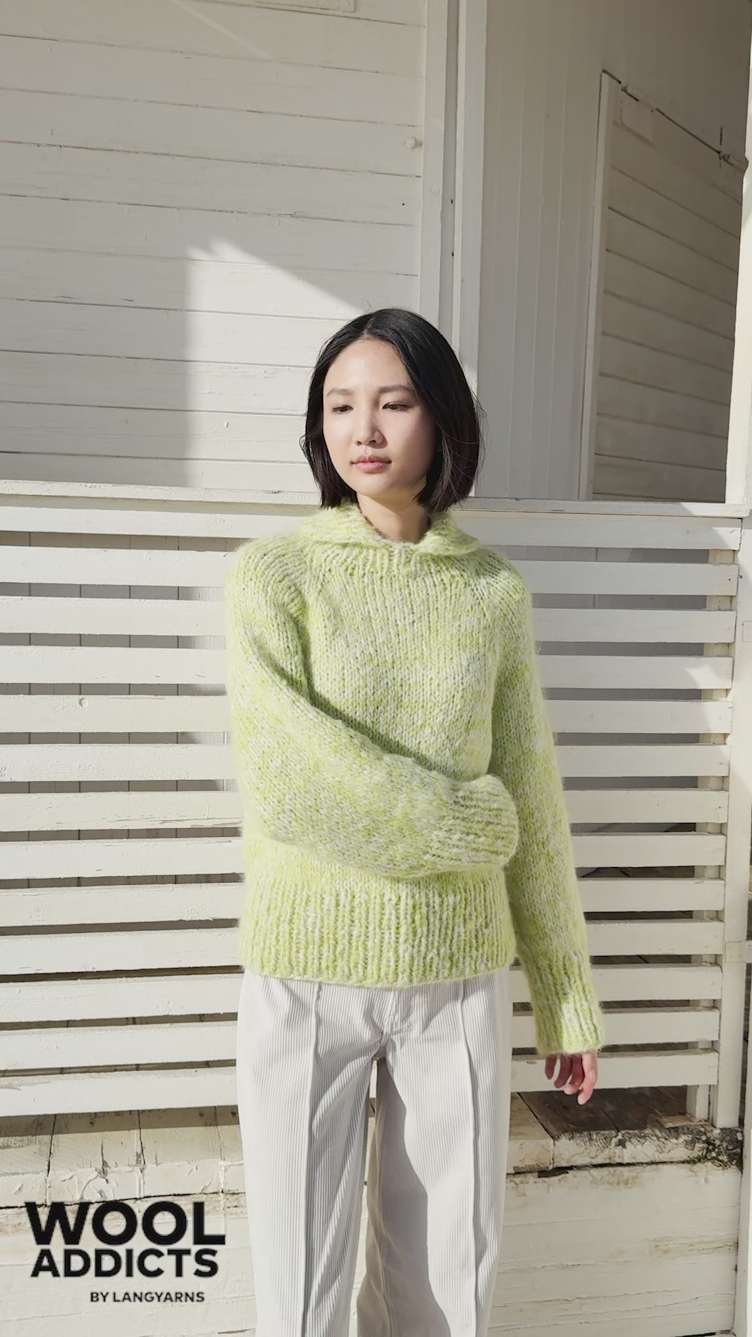 GENTLE-REST Sweater Pattern Kit in HONOR by WOOLADDICTS | WOOLADDICTS #17-022