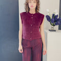 DUFFY Vest Pattern Kit in VELVET by LANGYARNS | Fatto a Mano 288-041