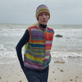 VARINIA Vest Pattern Kit in INFINITY by LANGYARNS | Punto 100-004