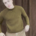 MATTEO Men's Sweater Pattern Kit in YAK by LANGYARNS | Fatto a Mano 282-032