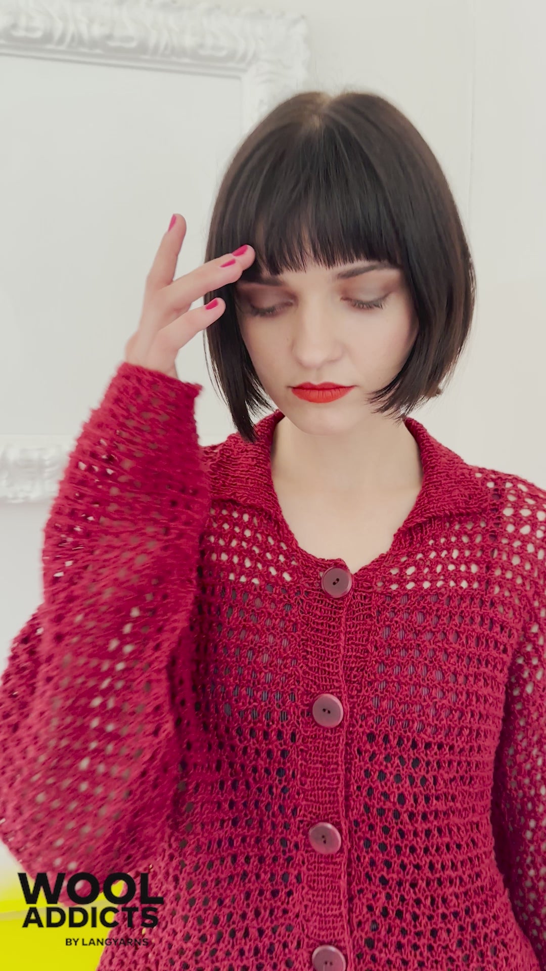 CLASSY-BUT-SASSY Cardigan Pattern Kit in PRIDE by WOOLADDICTS | WOOLADDICTS #12-019