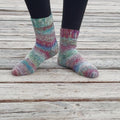 ANCHORAGE Crochet Socks Pattern Kit in MOVE by WOOLADDICTS | WOOLADDICTS #17-033