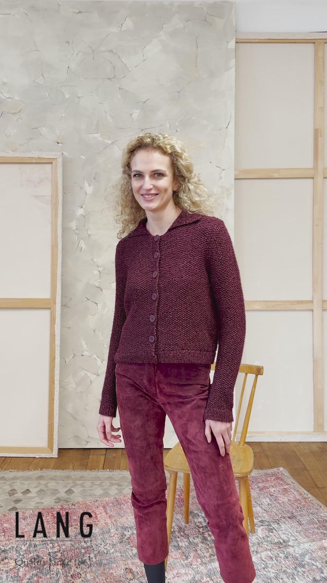 HELA Jacket Pattern Kit in LUMA by LANGYARNS | Fatto a Mano 290-010
