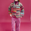 UVANA Crocheted Jacket Pattern Kit in CLOUD by LANGYARNS | Punto 93-008