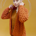 MARGARET Cardigan Pattern Kit in SURI ALPACA by LANGYARNS | Punto 76-011