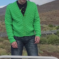 SASCHA Cardigan Pattern Kit in POSEIDON by LANGYARNS | Punto 59-008