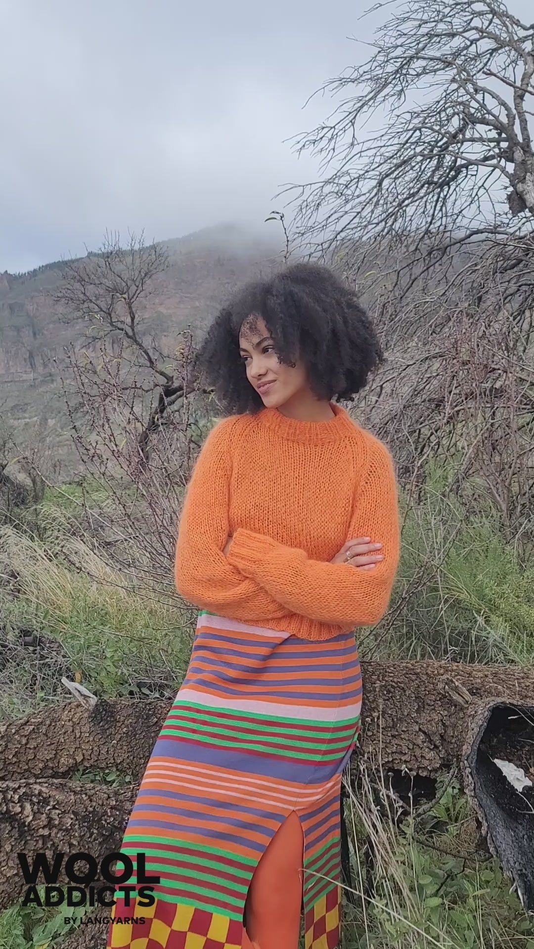 KEEP-CLIMBING Sweater Pattern Kit in HONOR by WOOLADDICTS | WOOLADDICTS #11-020
