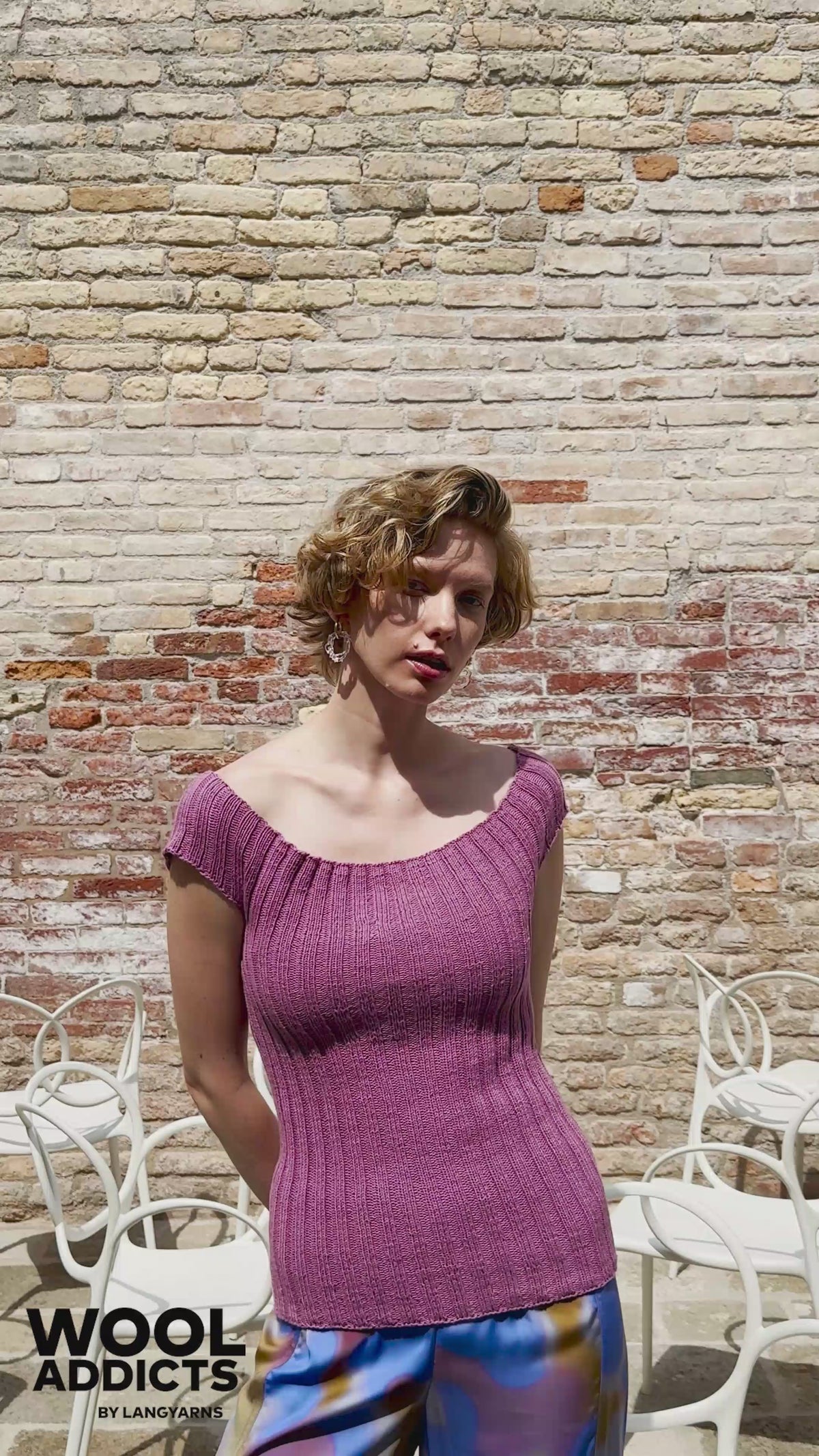 NEW-PERSPECTIVE Top-down Top Pattern Kit in SWEET by WOOLADDICTS | WOOLADDICTS #16-030