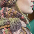 CHERYL Triangular Shawl Pattern Kit in AURORA by LANGYARNS | Fatto a Mano 286-015