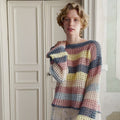 BETTY Crochet Sweater Pattern Kit in BABY COTTON by LANGYARNS | Punto 92-002