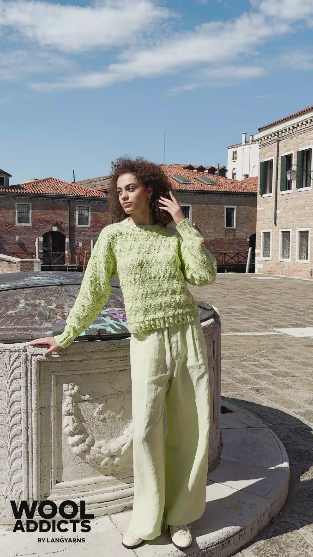 HANDMADE-INDULGENCE Sweater Pattern Kit in GLOW by WOOLADDICTS | WOOLADDICTS #16-011