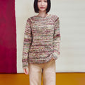 TAWNEE Top-down Sweater Pattern Kit in TWISTER by LANGYARNS | Punto 95-002