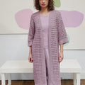 LEA Crochet Jacket Pattern Kit in ANANAS by LANGYARNS | Fatto a Mano 288-003