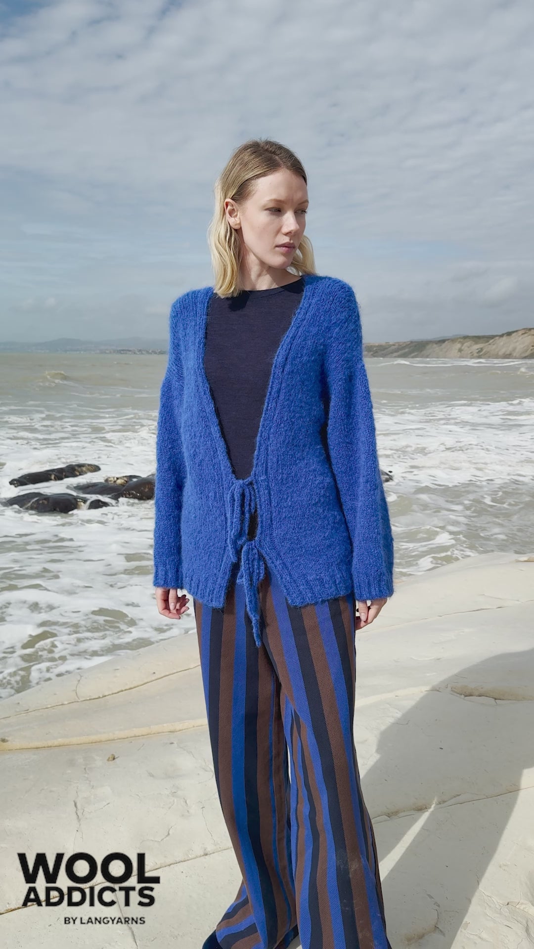 OUTBOUND Cardigan Pattern Kit in HONOR by WOOLADDICTS | WOOLADDICTS #17-007