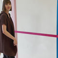SOPHIA Hooded Vest Pattern Kit in AMIRA by LANGYARNS | Fatto a Mano 280-013