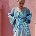 LEISURELY-MORNING Crochet Cardigan Pattern Kit in GLOW by WOOLADDICTS | WOOLADDICTS #16-007