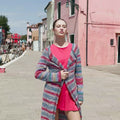 LAVANIA Cardigan Top-down Pattern Kit in ETERNITY by LANGYARNS | Punto 91-006