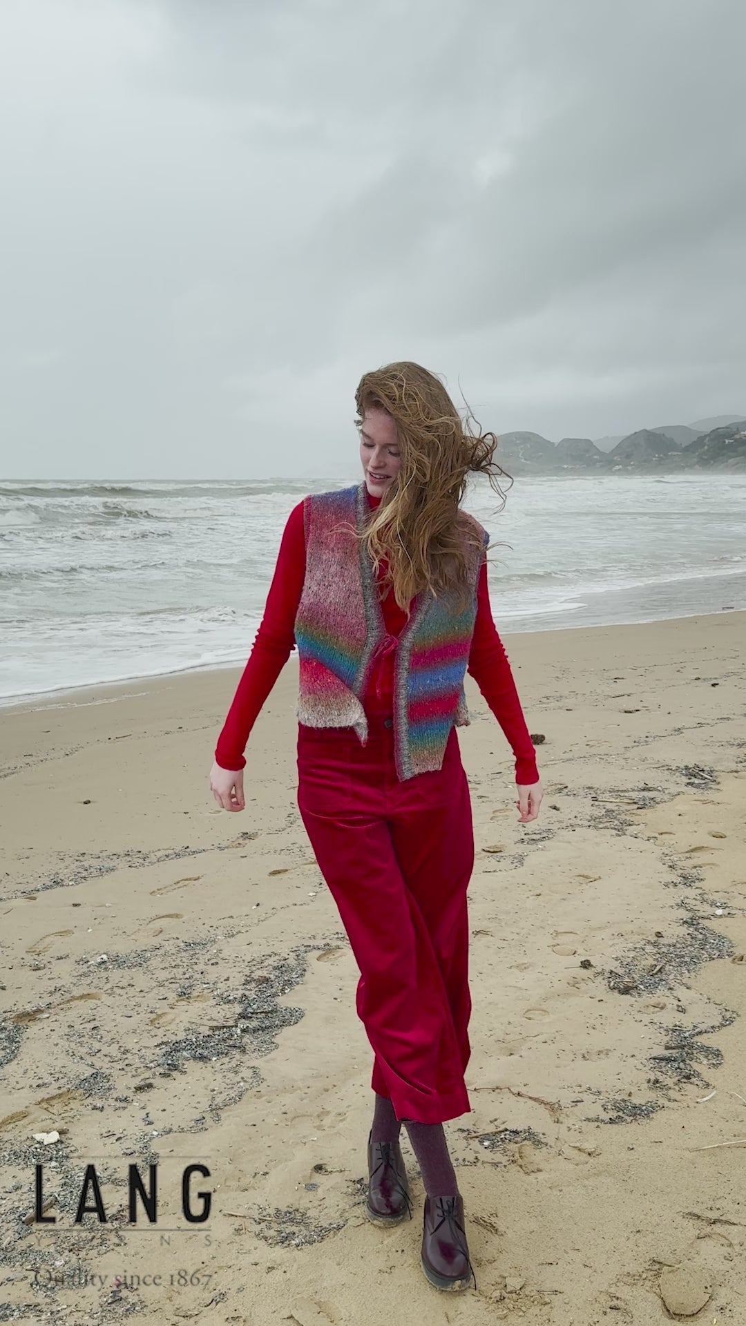 SUKI Vest Pattern Kit in GALAXY by LANGYARNS | Punto 98-002