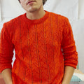 SIRO Men's Sweater Pattern Kit in ANANAS by LANGYARNS | Fatto a Mano 284-026