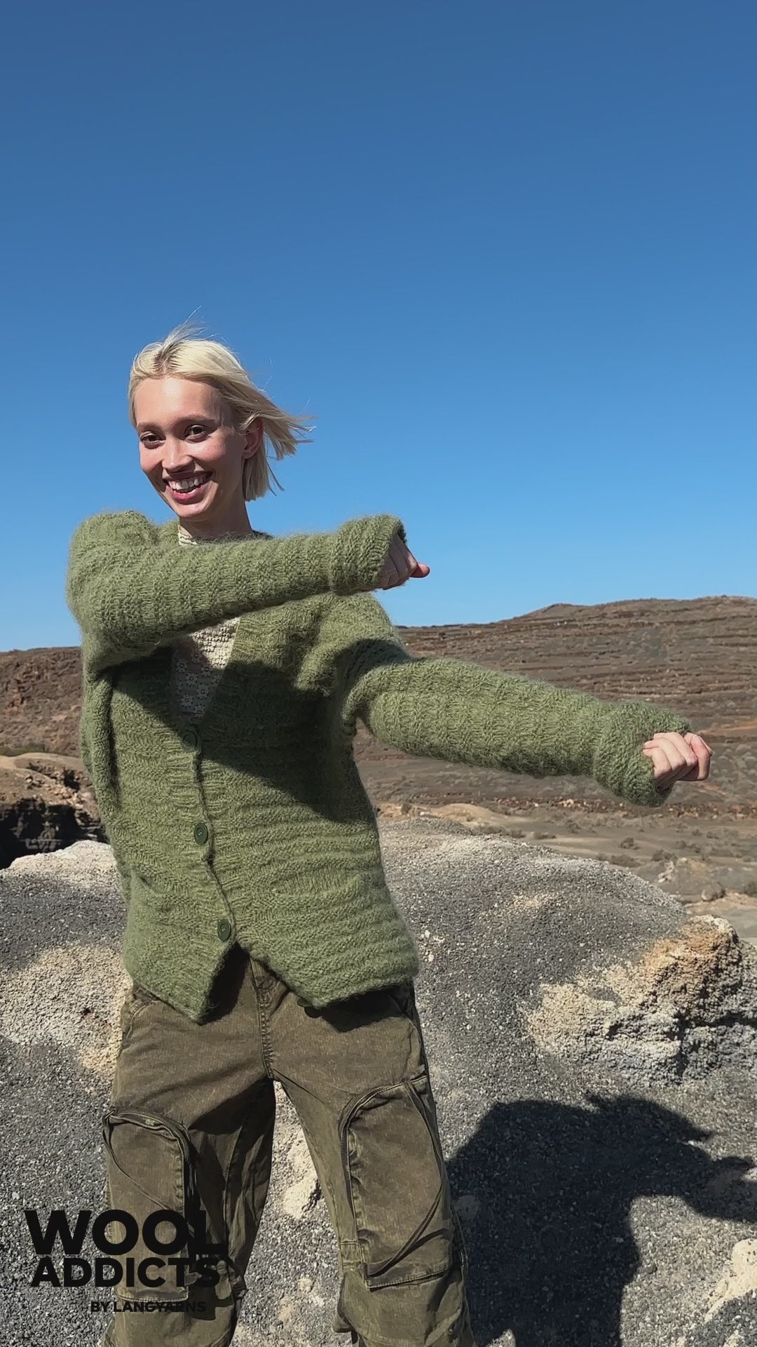 WILDERNESS-QUEST Cardigan Pattern Kit in HONOR by WOOLADDICTS | WOOLADDICTS #13-010