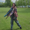 SCARF Crochet Pattern Kit in CLOUD by LANGYARNS | Punto 45-003