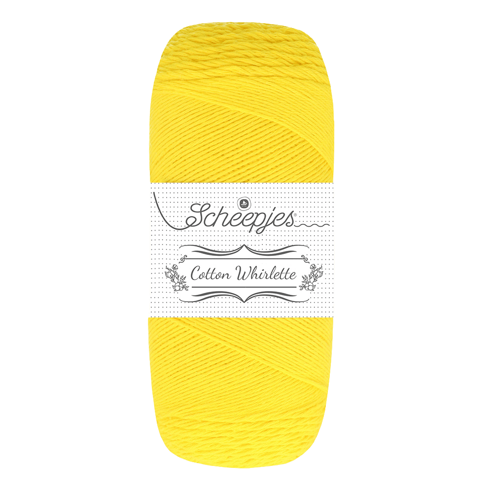 Scheepjes Yarn Banana Scheepjes | Cotton Whirlette | 4 Ply | 1702