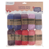 Scheepjes Yarn Berry Bliss Scheepjes | Catona Colour Packs | 4 Ply | 2495