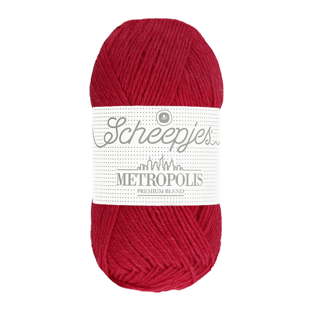 Scheepjes Yarn Bordeaux Scheepjes | Metropolis | 4 Ply | 1717