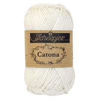 Scheepjes Yarn Bridal White Scheepjes | Catona 100g | 4 Ply | 1699