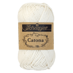 Scheepjes Yarn Bridal White Scheepjes | Catona 100g | 4 Ply | 1699