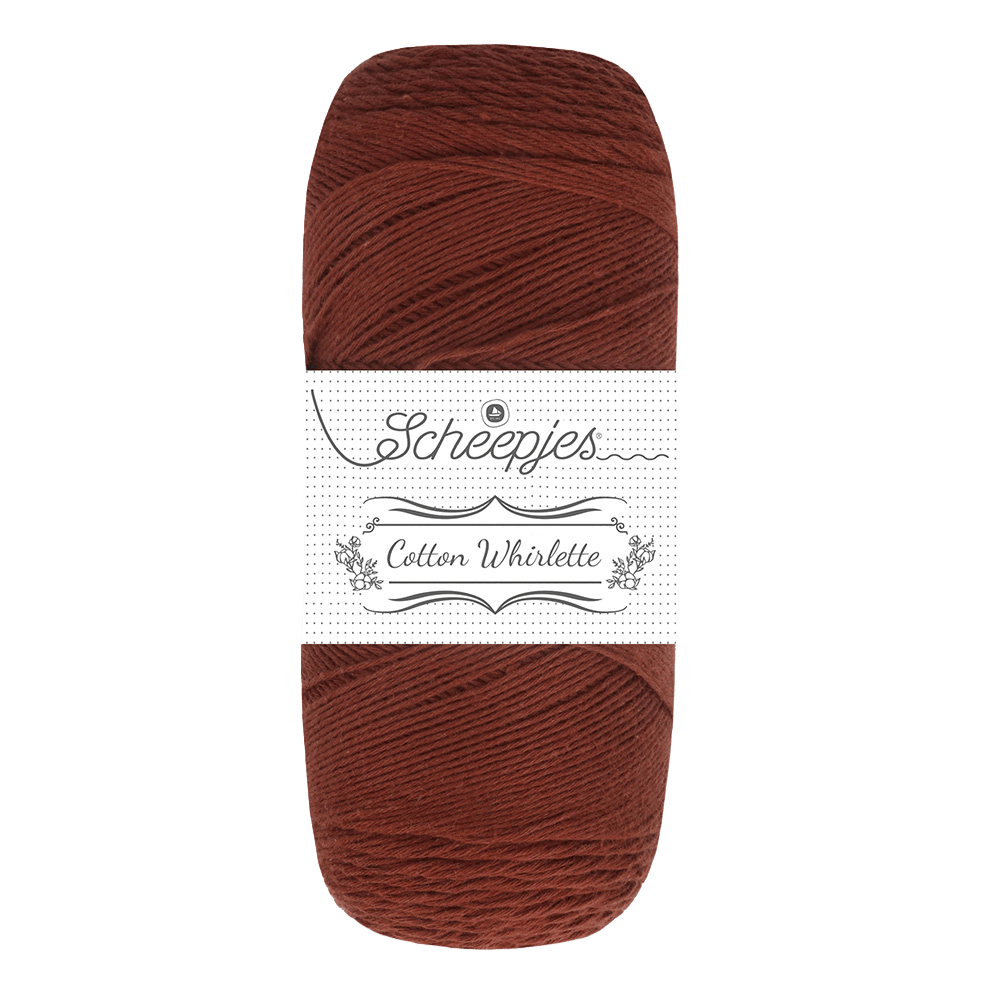 Scheepjes Yarn Chocolate Scheepjes | Cotton Whirlette | 4 Ply | 1702