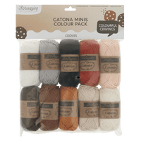 Scheepjes Yarn Cookies Scheepjes | Catona Colour Packs | 4 Ply | 2495