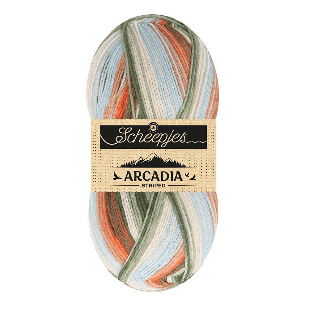 Scheepjes Yarn Cottage Scheepjes | Arcadia Striped | 4 Ply | 1745