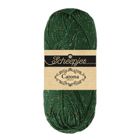 Scheepjes Yarn Fir with Rainbow Scheepjes | Catona Shine | 4 Ply | 1778