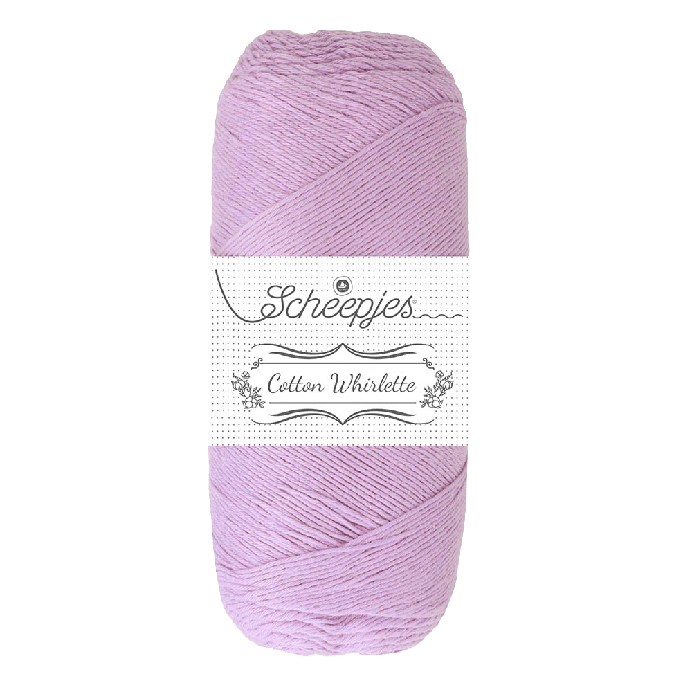 Scheepjes Yarn Lavender Scheepjes | Cotton Whirlette | 4 Ply | 1702