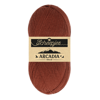 Scheepjes Yarn Mahogany 812 Scheepjes | Arcadia Solid Colour | 1744