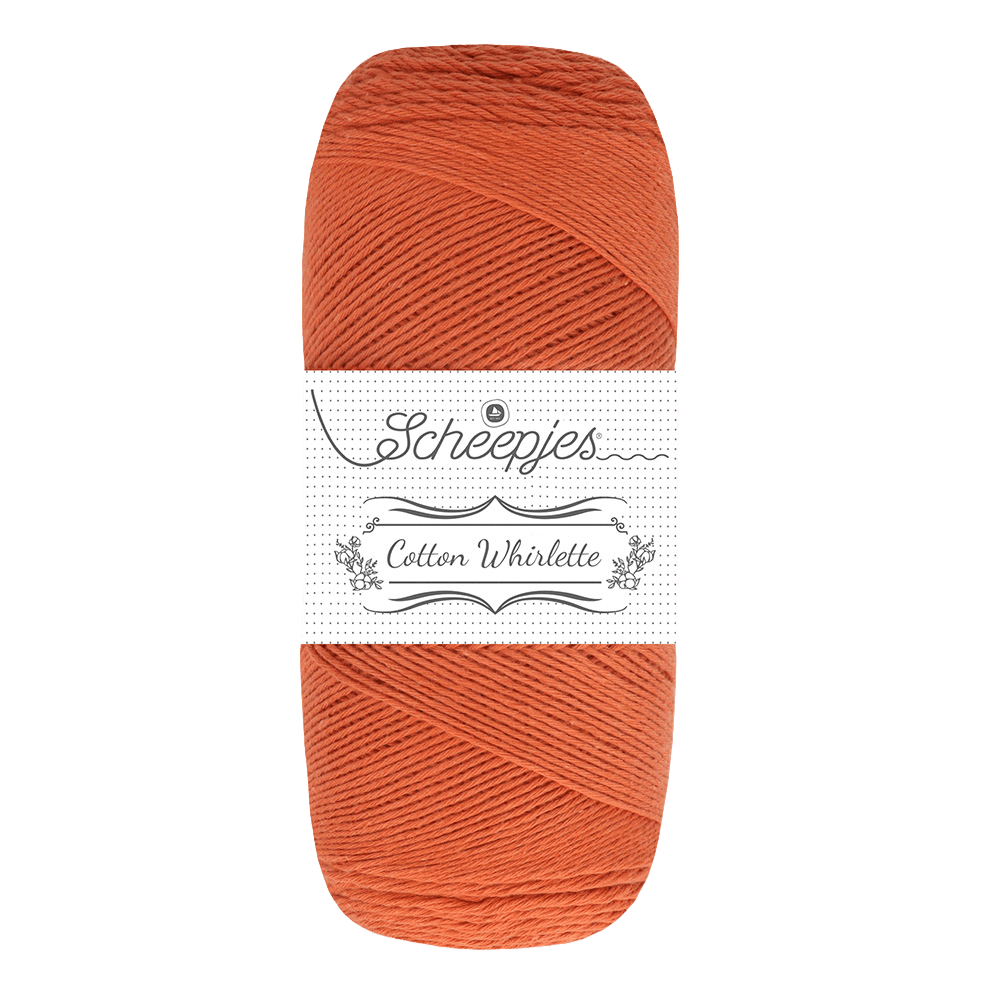 Scheepjes Yarn Pumpkin Scheepjes | Cotton Whirlette | 4 Ply | 1702