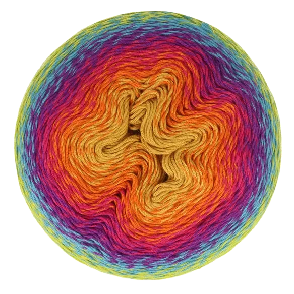 Scheepjes Yarn Rainbow Popsicle Scheepjes | Whirl | 4 Ply | 1698