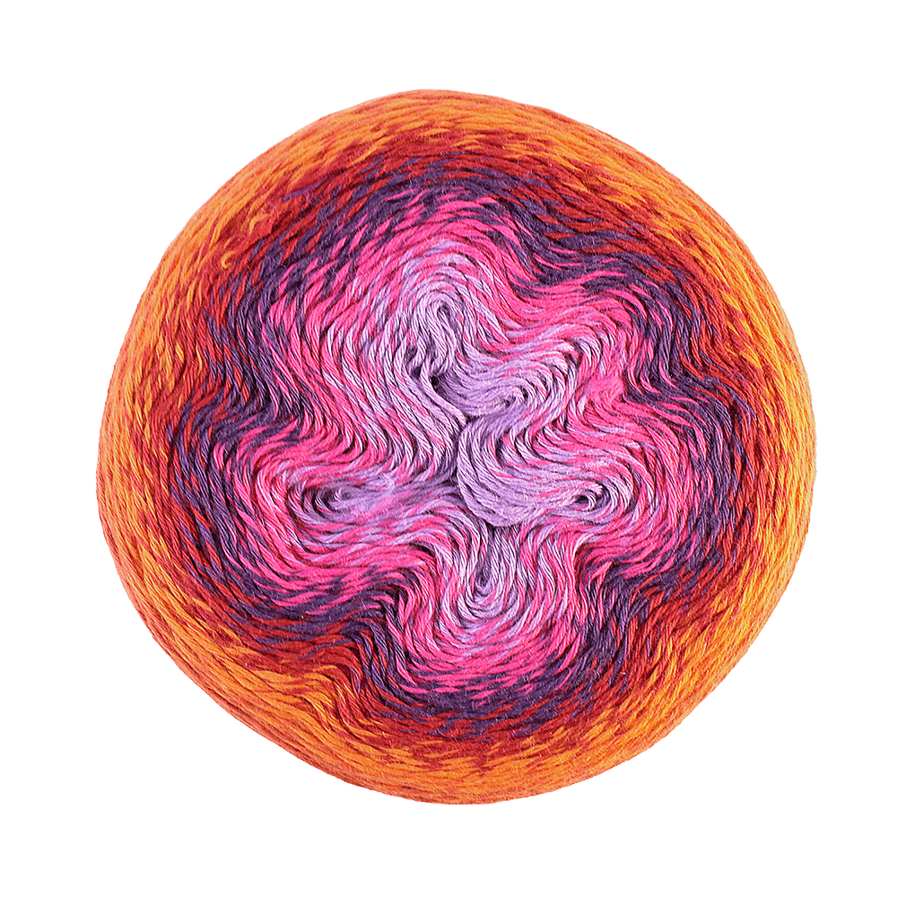 Scheepjes Yarn Red Velvet Sunrise Scheepjes | Whirl | 4 Ply | 1698