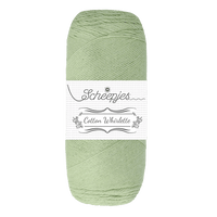Scheepjes Yarn Sage Leaf Scheepjes | Cotton Whirlette | 4 Ply | 1702
