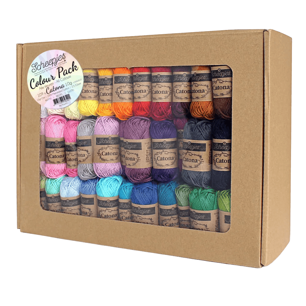 Scheepjes Yarn Scheepjes | Catona Colour Pack | 4 Ply | 9564