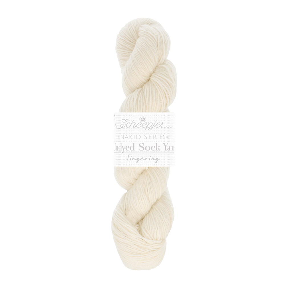 Scheepjes Yarn Scheepjes | Nakid Undyed Sock Yarn | 4 Ply | 1743