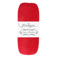 Scheepjes Yarn Strawberry Scheepjes | Cotton Whirlette | 4 Ply | 1702